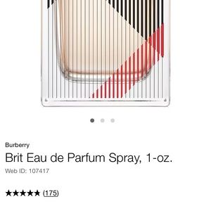 Women Burberry cologne